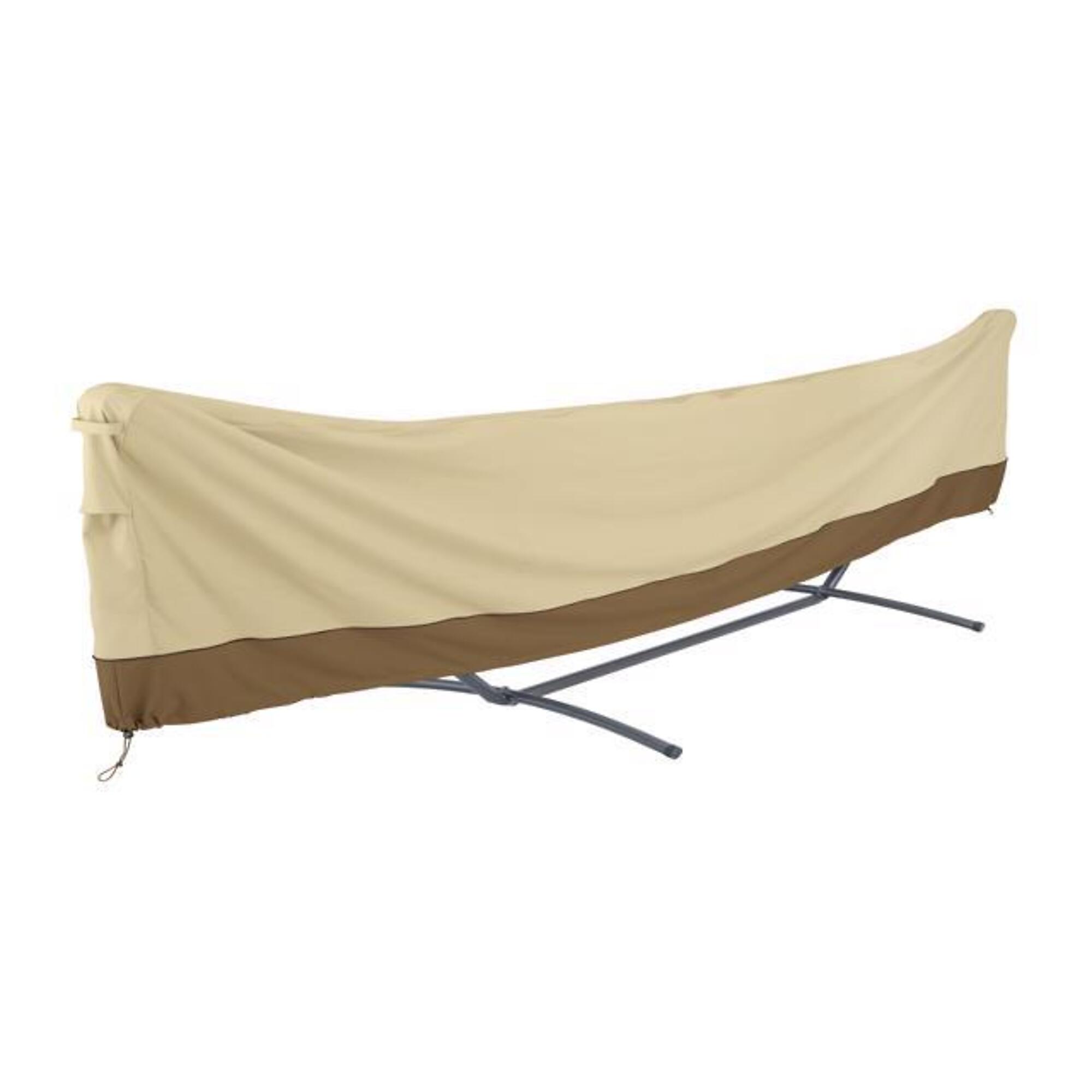 Classic Accessories Veranda 15ft. Hammock Stand Cover, Tan, Polyester, Model# 55-916-011501-00